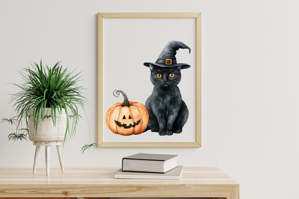 Spooky Halloween Clipart Bundle, an Illustration by Libby Wishes (Photo 5 of 7)