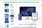 Spiritual Coach & Healer Website, a Landing Page Template by Digital Content Mix (Thumbnail 4 of 6)