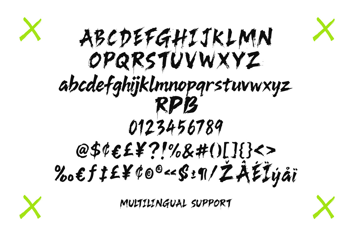 Weaksblue Champion Brush Font, a Handwritten Font by Maulana Creative (Photo 6 of 7)