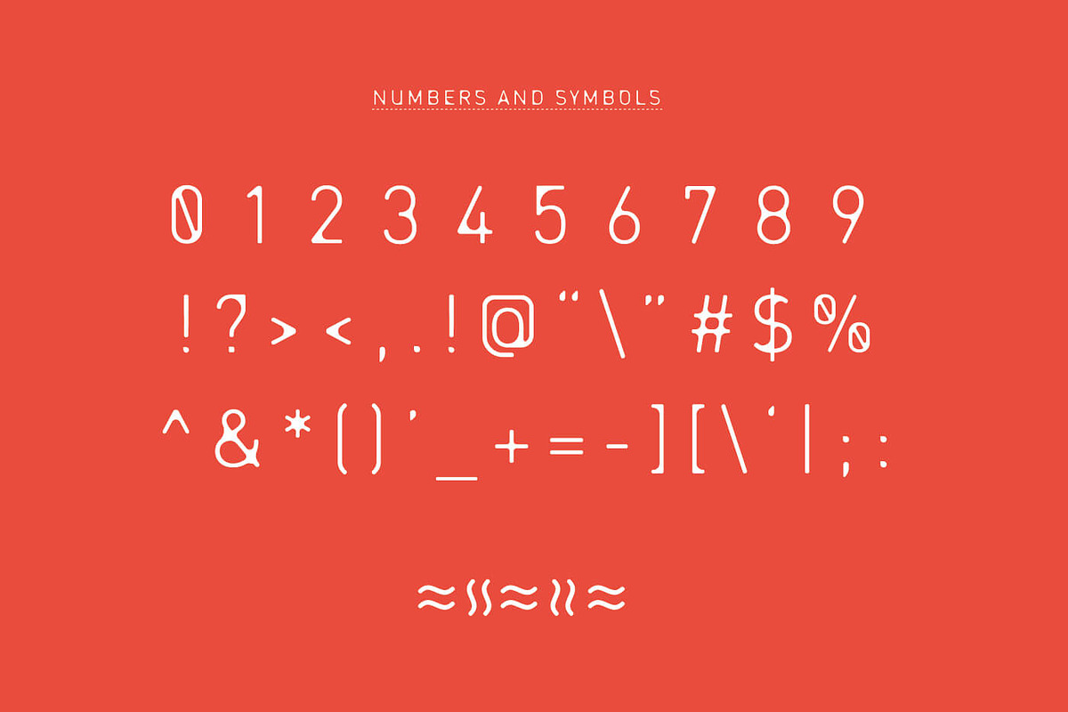 Entra Font preview 3