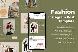 Fashion Instagram Post