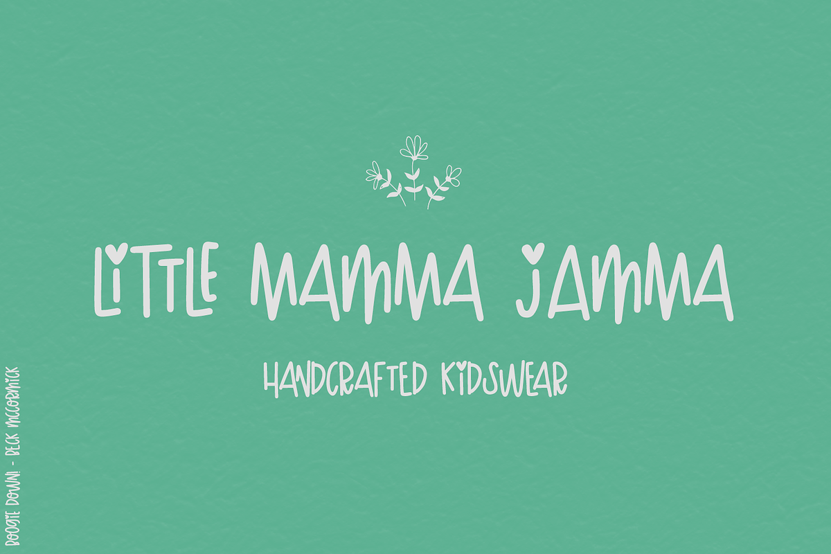 Boogie Down Sans, a Sans Serif Font by Beck McCormick (Photo 4 of 10)