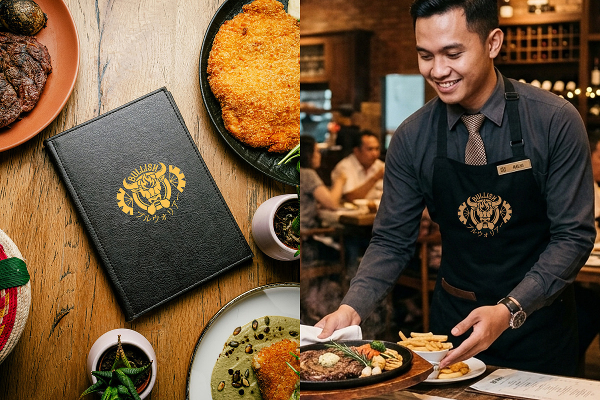 Angry Bull Head Flame Logo, a Branding & Logo Template by Atlantis X Nurman Arbai (Photo 2 of 3)