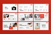 White Company Brand Guideline PPT, a Presentation Template by graphicook (Thumbnail 5 of 8)