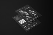 Dark DJ Press Kit / EPK Template, a Resume Template by vinyljunkie (Thumbnail 8 of 11)