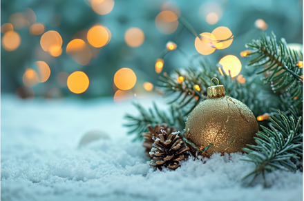 Background with christmas winter, a Holiday Photo by Ylivdesign