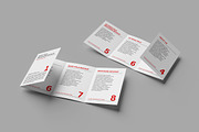 A4 Quad fold Brochure Mockup, an Advertising Mockup by AndikaGraphic (Thumbnail 6 of 6)