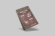 Menu Stand Mockup, a Mockup by DxSLEX (Thumbnail 2 of 5)