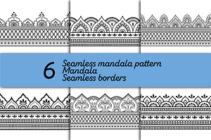 Seamless Patterns And Mandalas