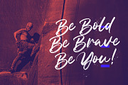 Celline Fram - Textured Brush Font, a Script Font by StringLabs (Thumbnail 9 of 14)