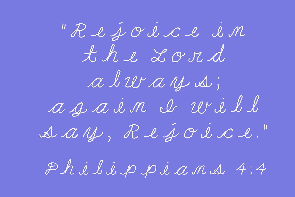 Cursive Practice a Hand-drawn Font, a Handwritten Font by Eryn Rose Design (Photo 10 of 11)