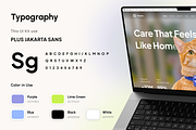 Petzen - Modern Pet Clinic Web UI, an UI Kit Template by Agensip Design Agency (Thumbnail 5 of 10)