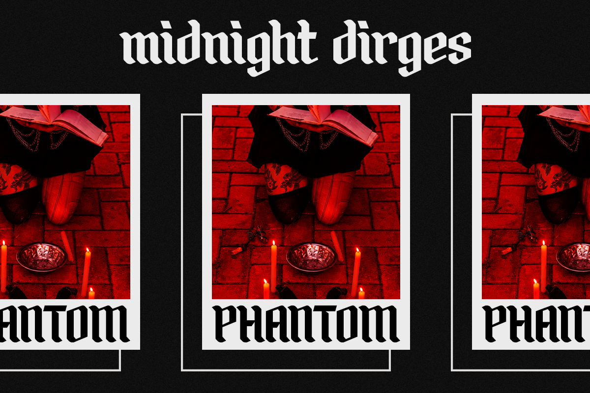 Night Sacred – Gothic Blackletter, a Blackletter Font by Say Studio (Photo 4 of 10)