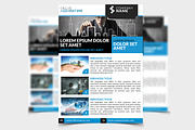 Corporate Flyer / Ad Template 01, a Flyer Template by WonderShop (Thumbnail 4 of 4)