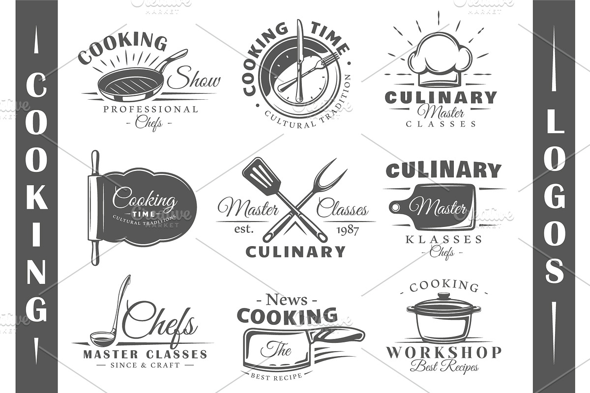 18 Cooking Logos Templates, a Branding & Logo Template by Art Design (Photo 2 of 26)