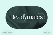 Readymates Elegant Serif Font, a Serif Font by UICreative (Thumbnail 1 of 13)