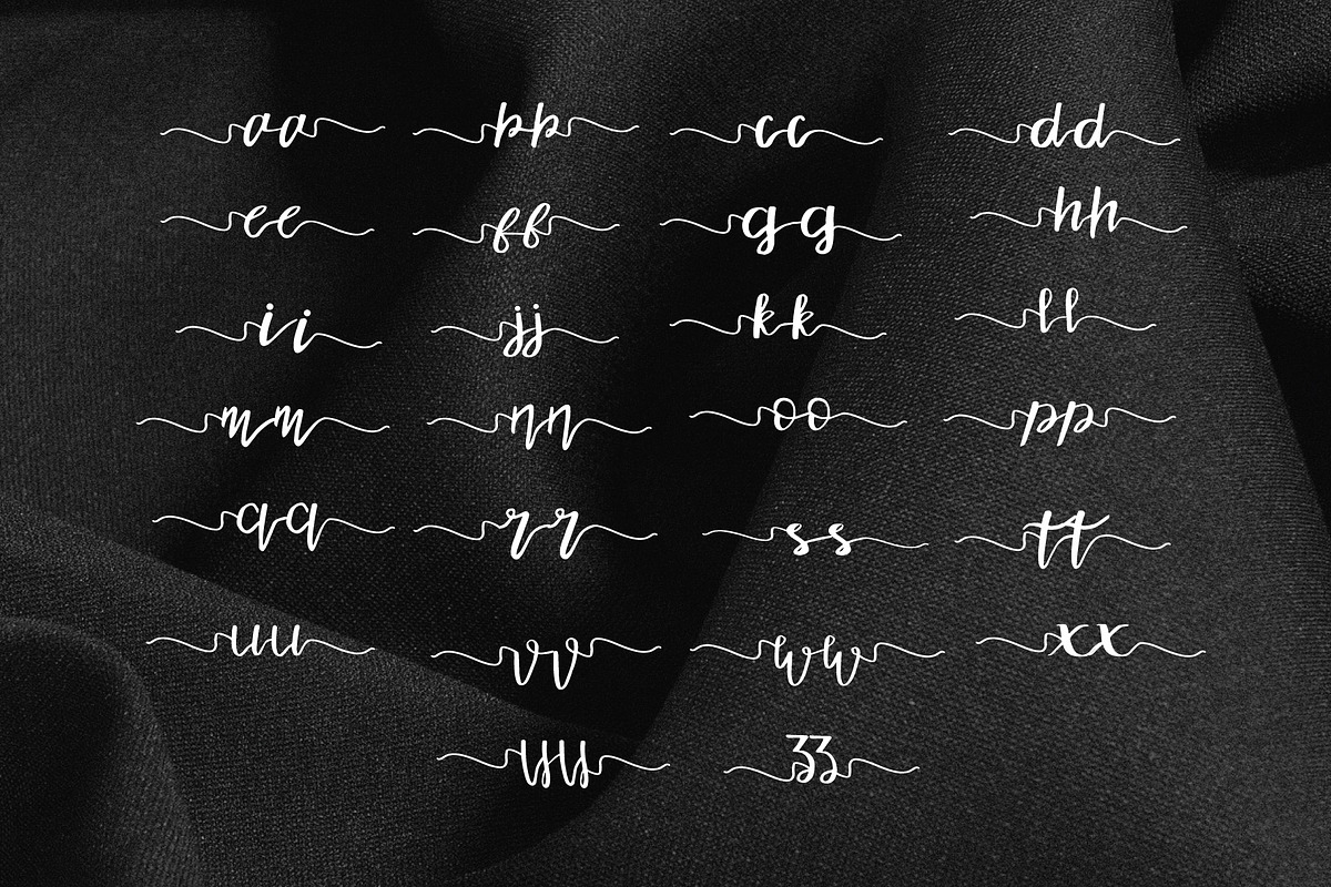 aishia font preview 3