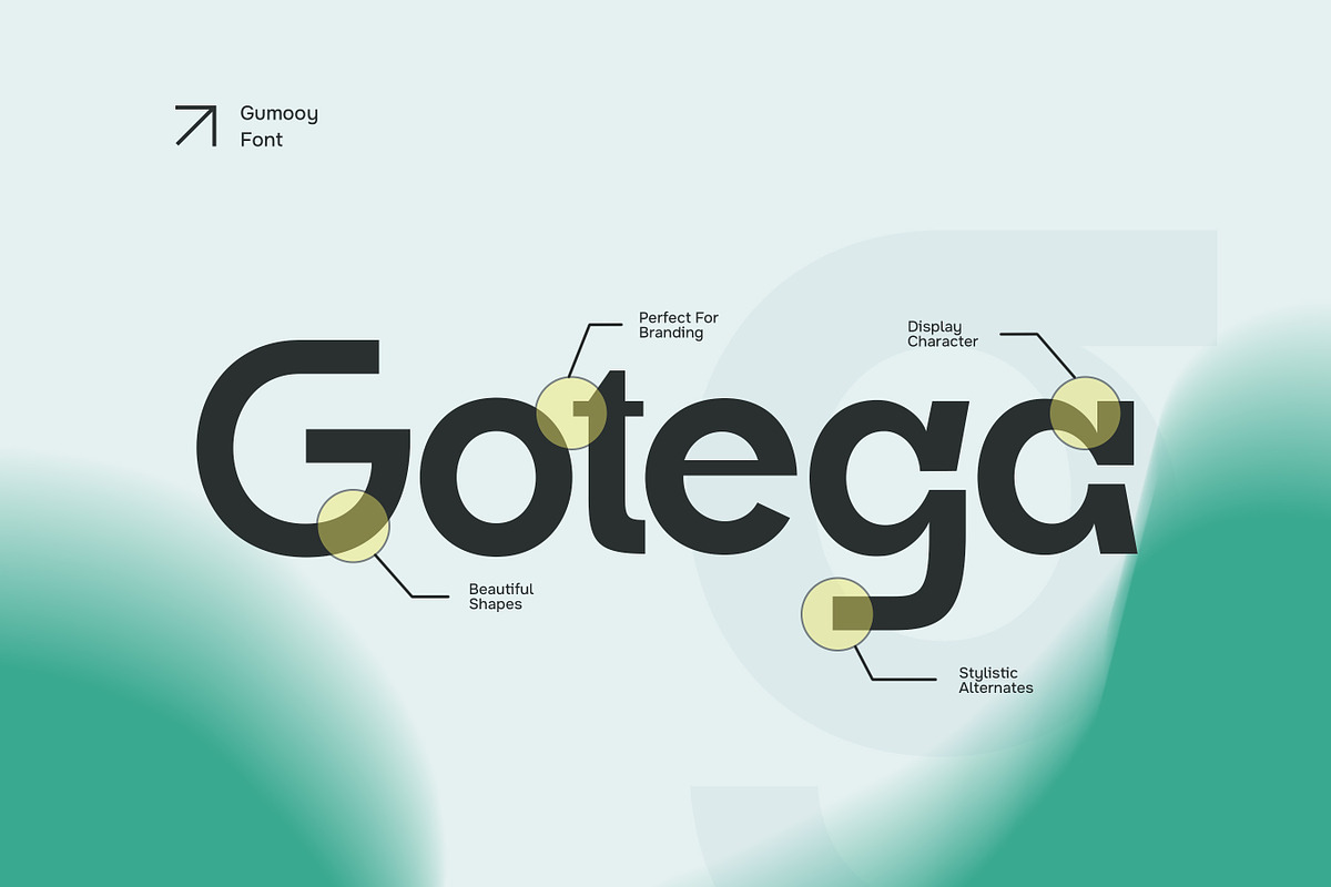 Gumooy - Modern Sans Display Font, a Sans Serif Font by Flawless And Co (Photo 6 of 10)