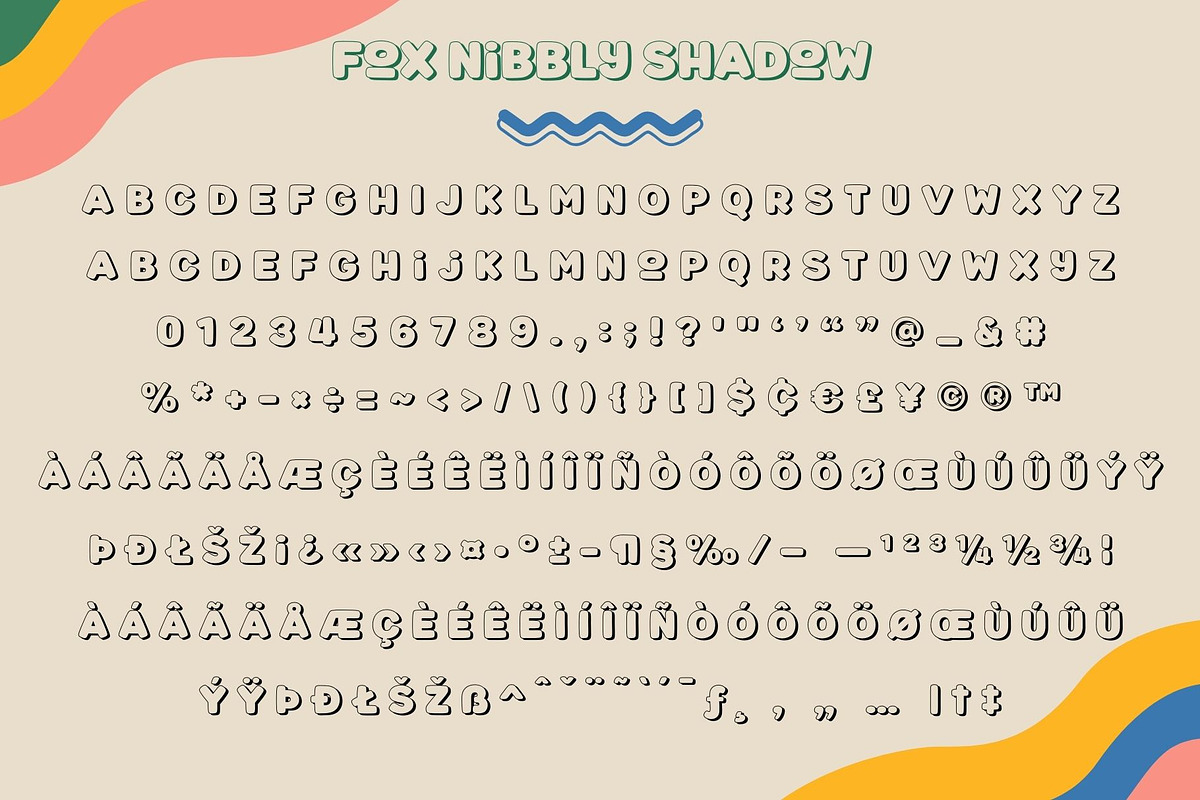 Fox Joliette and Fox Nibbly Font, a Handwritten Font by Fox7 By Rattana (Photo 12 of 14)