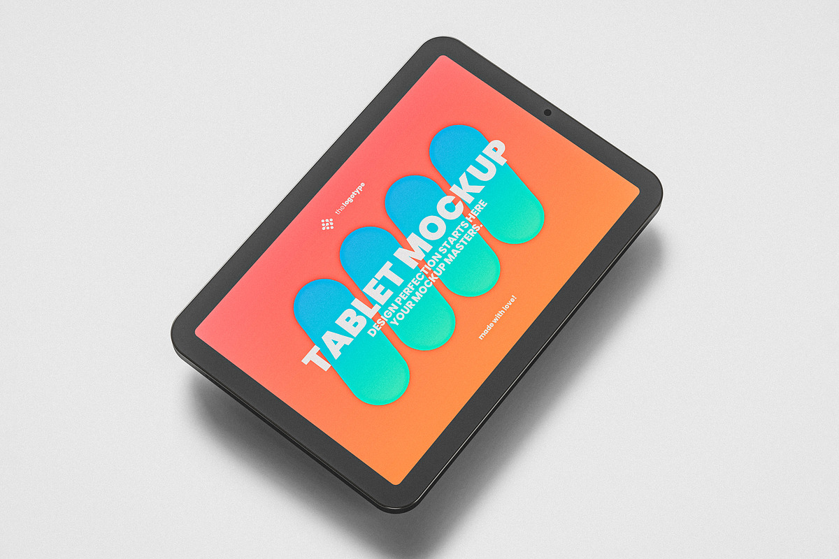 Floating Tablet Mockup, an Android Mockup by Designer Dude
