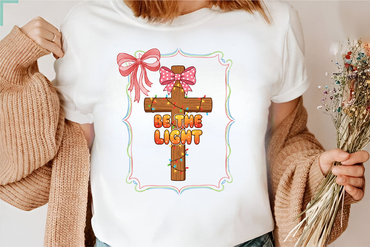 Be the Light, Christian Christmas, an Illustration by Designking (Photo 4 of 4)