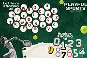 Playful Sports Graphics Kit 170 PNG, an Object Graphic by DreamoraArt (Thumbnail 9 of 10)