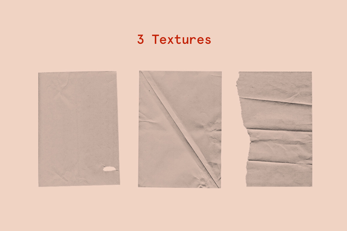 Dore - Wrinkle paper mockup, a Product Mockup by Bolderaja1 Studio (Photo 3 of 8)
