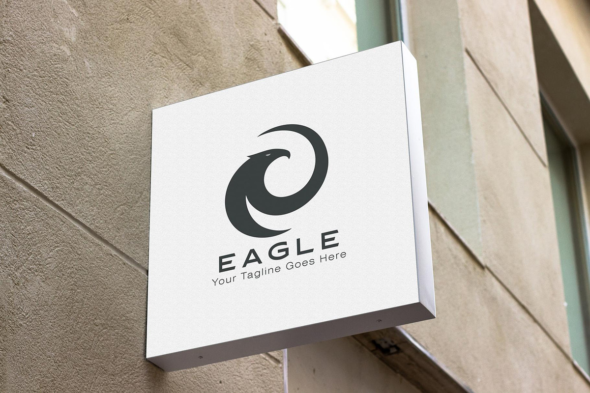 Minimal Eagle Logo Design, a Branding & Logo Template by YUDesignStore (Photo 2 of 10)