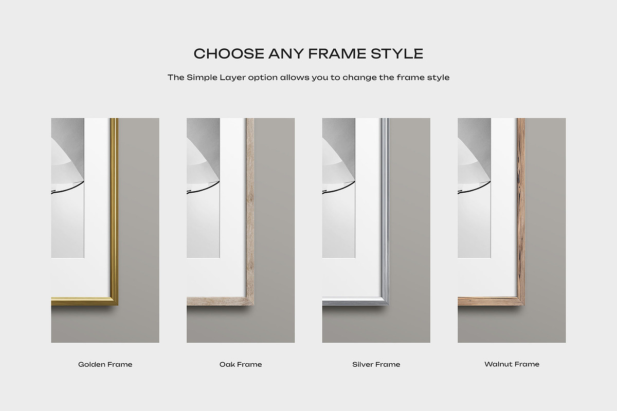 Framika - Frame Mockup Bundle, a Product Mockup by JafarNation (Photo 2 of 13)