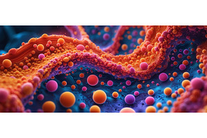 Abstract 3D rendering of colorful, an Illustration by tilialucida