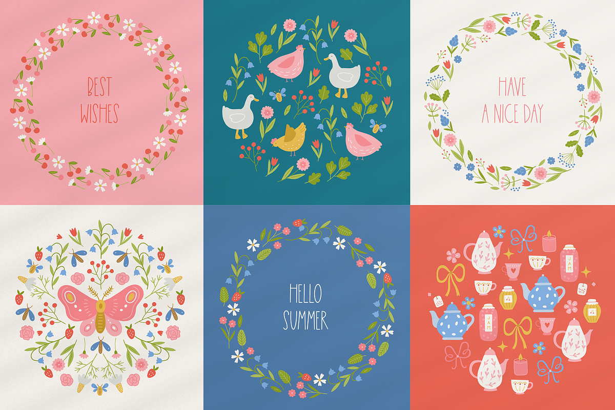 Cottagecore Kit, a Seasonal Illustration by miumiu (Photo 11 of 15)