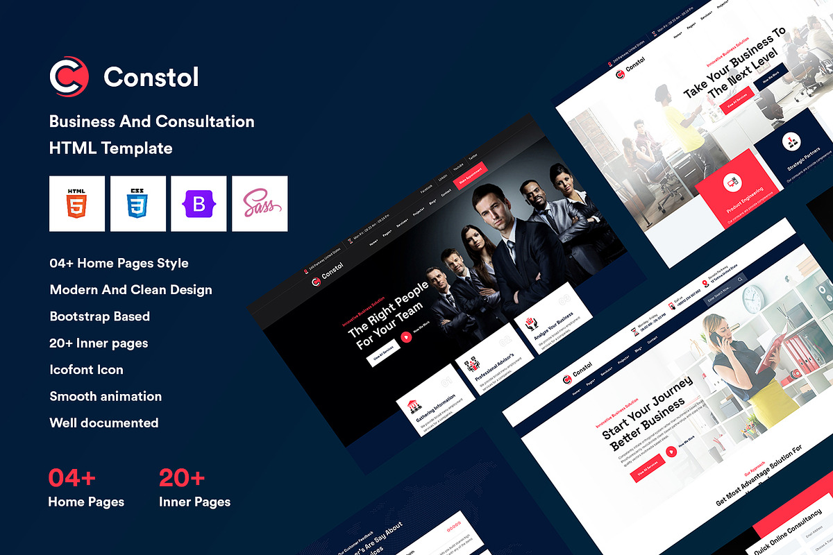 Business & Consulting HTML5 Template, a HTML Template by CodexCoder Themes
