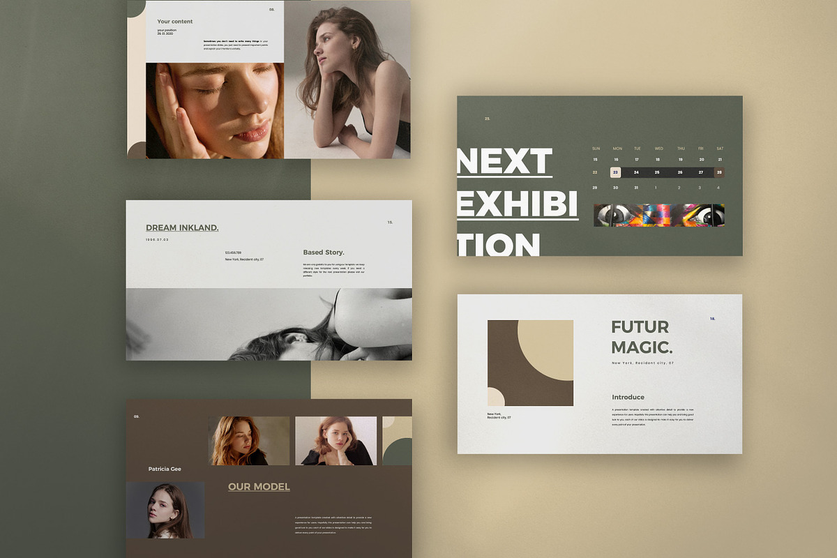 Portfolio Lookbook - Powerpoint, a Presentation Template by Dirtytemp Studio (Photo 3 of 8)