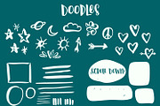 Curiosity, hand lettered brush font, a Handwritten Font by Rachel White Art (Thumbnail 4 of 10)