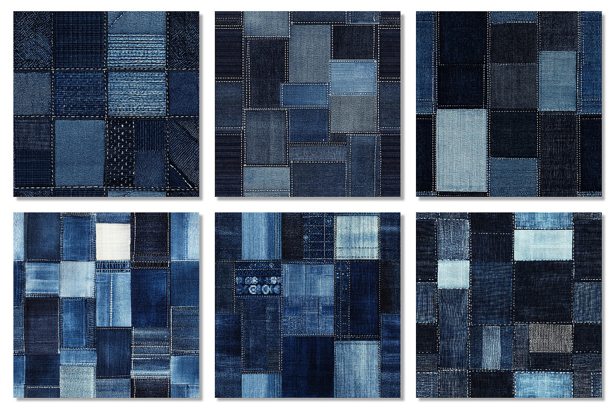 Blue Denim Fabric Texture Pattern, a Texture Graphic by Dream Creation (Photo 4 of 4)