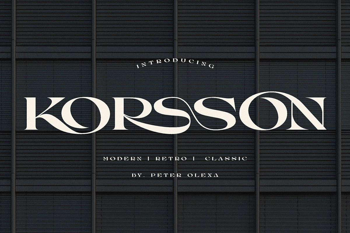 Trendy & Modern Fonts 3 - 10 Sets, a Sans Serif Font by Cruzine (Photo 8 of 47)