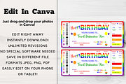 Happy Birthday Gift Boarding Pass, a Card Template by YasdeyDesigns (Thumbnail 4 of 7)