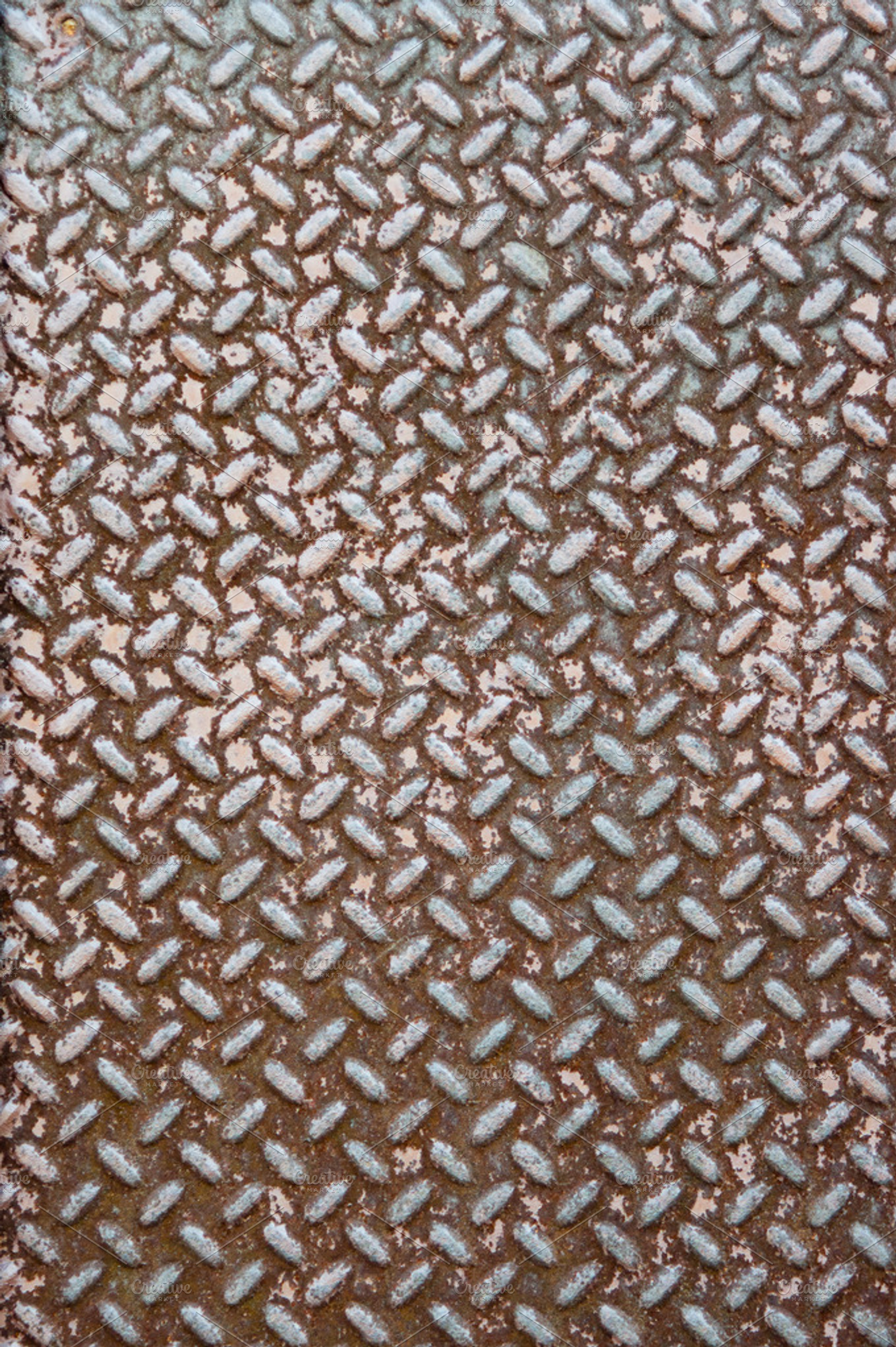 Metal plate texture