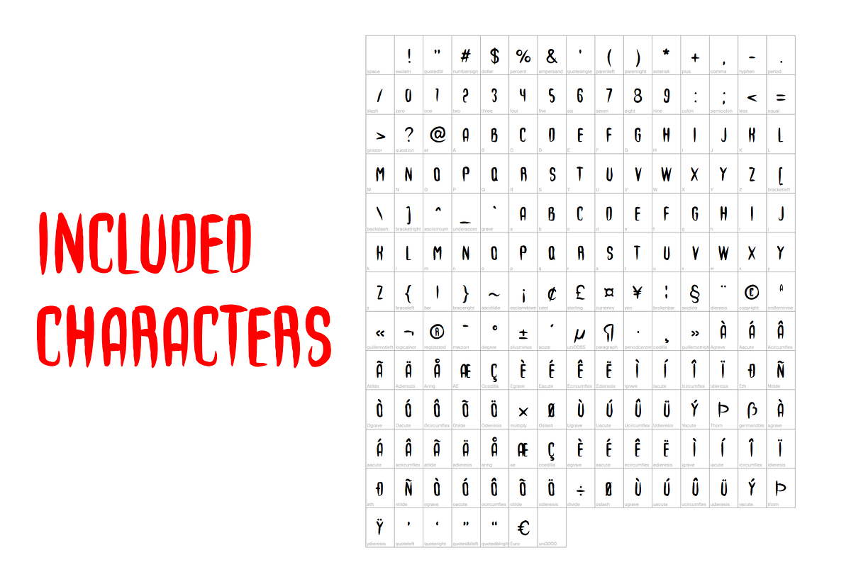 Scary House | a creepy font, a Font by Design av MAD (Photo 5 of 5)