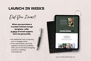 Kendra Template | Health & Wellness, a Templates & Theme by Curated Coastal Lounge (Thumbnail 6 of 8)