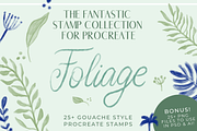 Gouache Procreate Brush Stamps & PNG, a Brush Add-On by Gabba Delgado (Thumbnail 1 of 6)