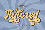 Taylored - Vintage Script Font, a Handwritten Font by Pixel Picasso Studio (Thumbnail 1 of 15)