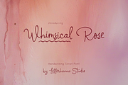Whimsical Rose Font, a Handwritten Font by Letterhanna Studio (Thumbnail 2 of 10)