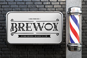 Briqa || Vintage Retro Serif Font, a Serif Font by Ermedia Studio (Thumbnail 9 of 10)