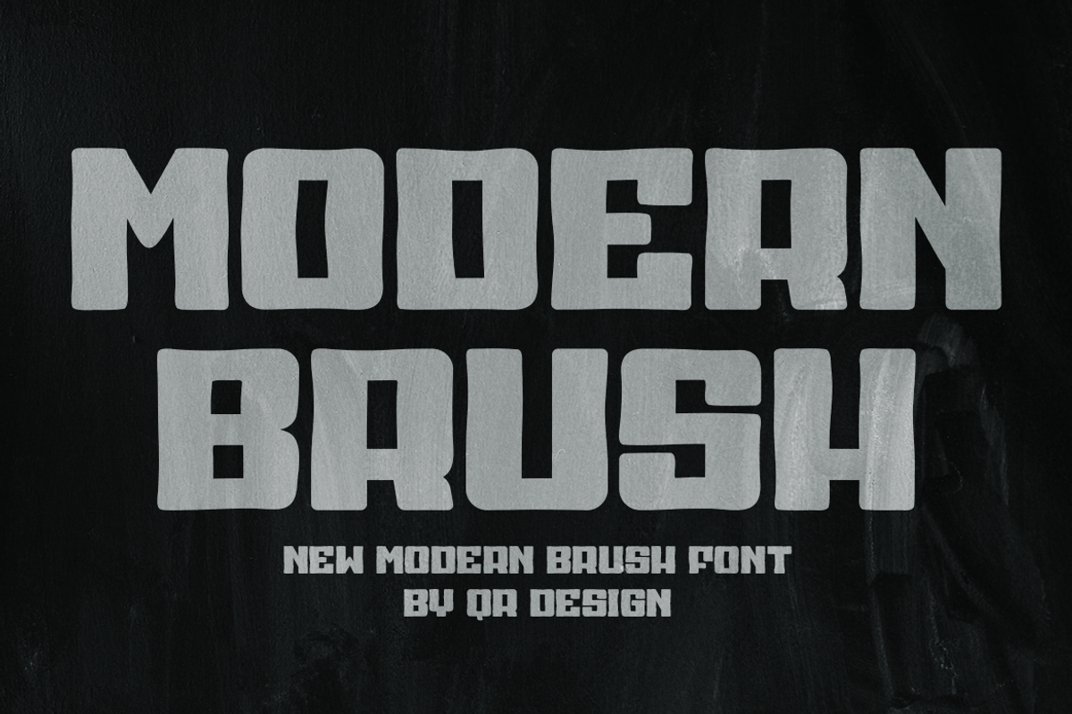 Sport Bengkor Brush, a Handwritten Font by QR Design Studio (Photo 2 of 6)