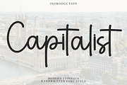 Capitalist, a Handwritten Font by FreshTypeINK (Thumbnail 1 of 8)
