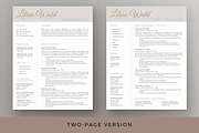 Nurse Resume & Cover Letter - Word, a Resume Template by Resume Bureau (Thumbnail 3 of 6)