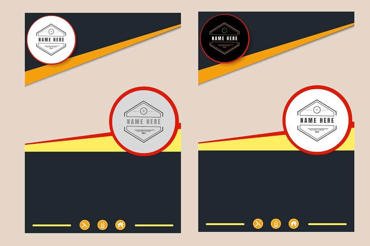 Versatile Brand Logo Design Template, a Branding & Logo Template by Mishek Munene (Photo 8 of 9)