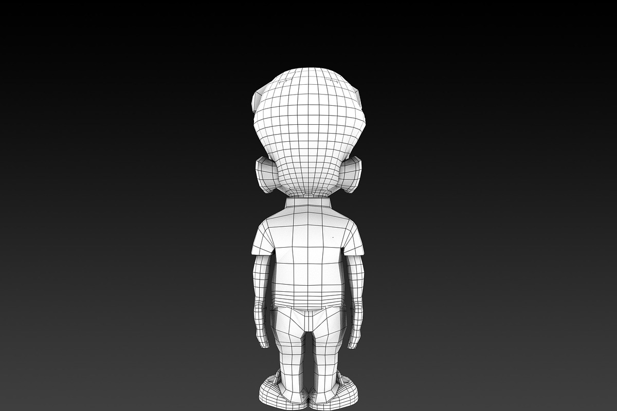 Cartoon Boy 3D Model, a Characters & Person 3D Model by HueNestify (Photo 4 of 4)