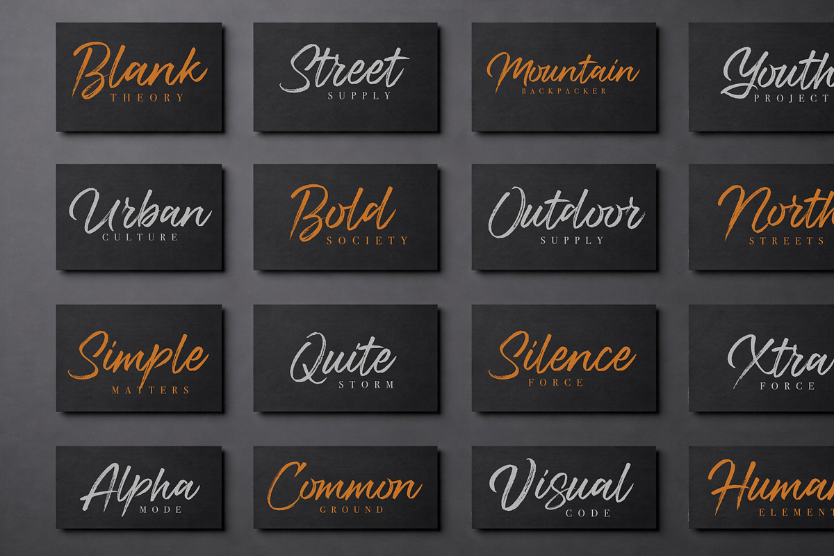 Breaklines – Authentic Brush Script, a Script Font by Debut Studio (Photo 14 of 16)